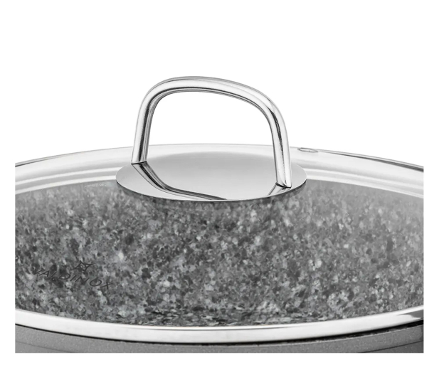 Altom Valdinox Grand rondel 26cm 2,6l. z pokrywą szklaną - 1580502 - zdjęcie 5